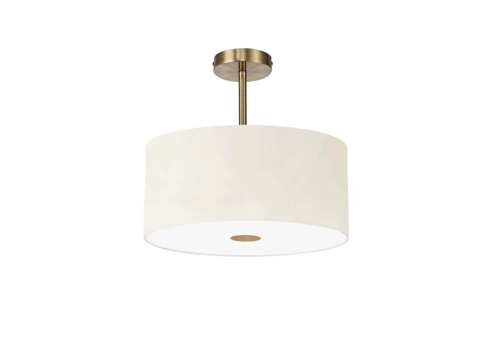 Baymont 40cm Semi Flush 1 Light DK0175  Deco Baymont AB IV